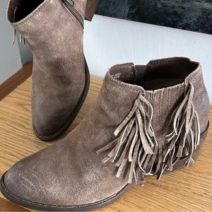 Born Boots Leather Brown 8